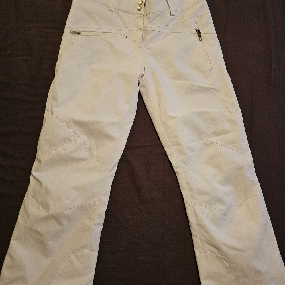Obermeyer Black and White Snow Pants